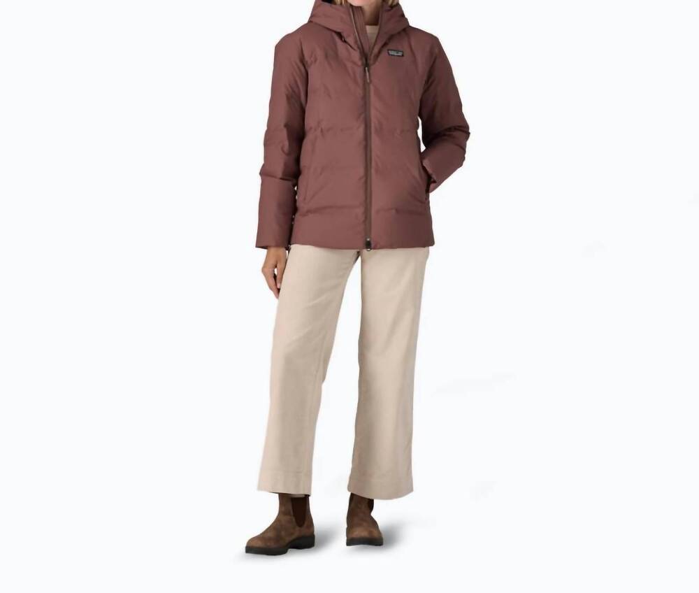 NEW PATAGONIA jackson glacier jacket in dulse mauve